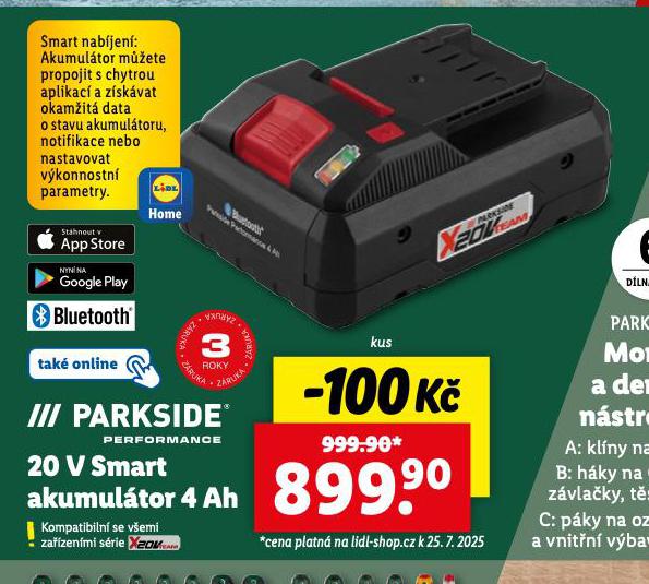 20 V SMART AKUMULTOR 4 Ah