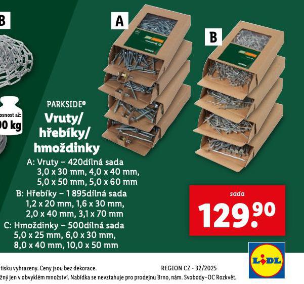 VRUTY / HEBKY / HMODINKY