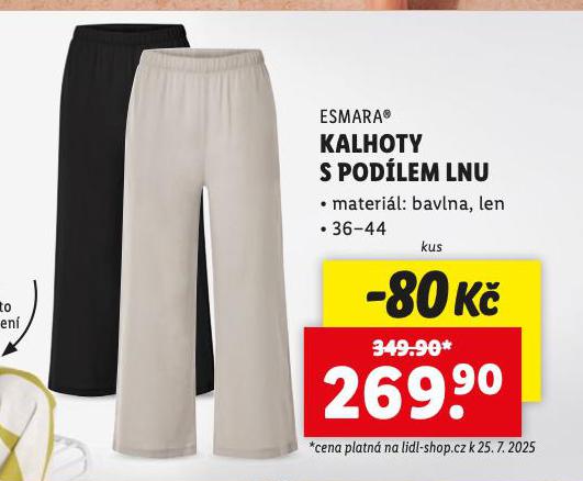 KALHOTY S PODLEM LNU