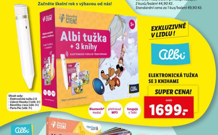 ELEKTRONICK TUKA SE 3 KNIHAMI