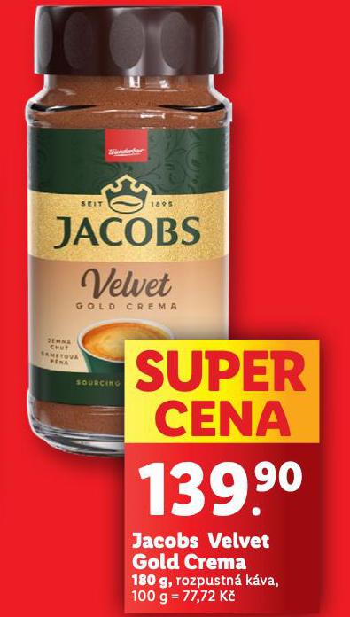 JACOBS VELVET GOLD CREMA