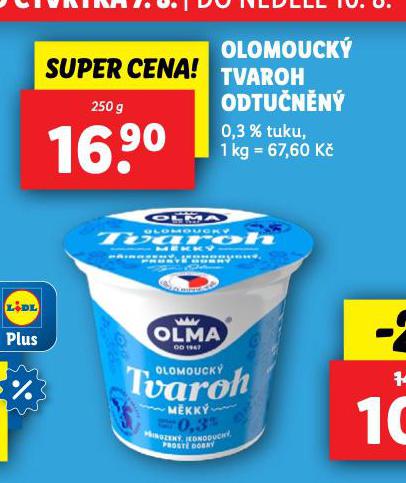 OLOMOUCK TVAROH ODTUNN