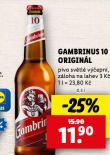 PIVO GAMBRINUS ORIGINL 10