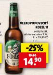 PIVO VELKOPOPOVICK KOZEL 11