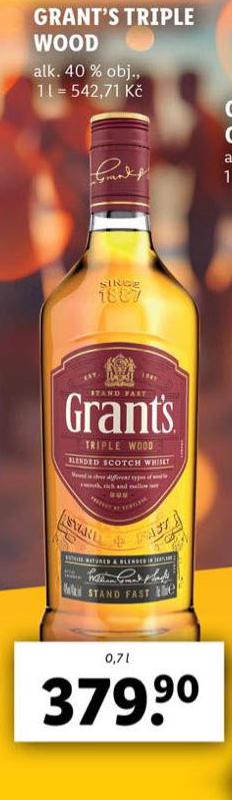 GRANTS TRIPLE WOOD