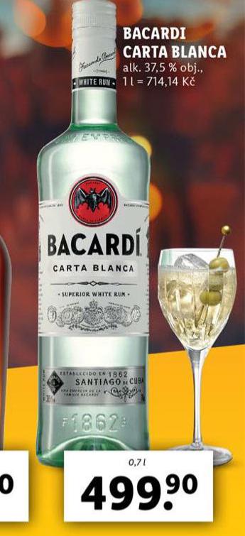 BACARDI CARTA BLANCA