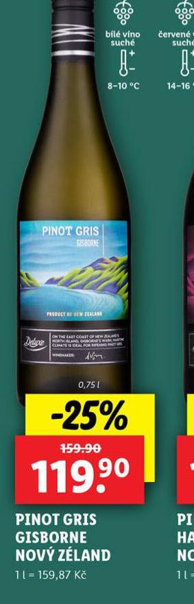 PINOT GRIS GISBORNE NOV ZLAND
