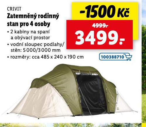 ZATEMNN RODINN STAN PRO 4 OSOBY