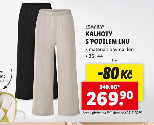 KALHOTY S PODLEM LNU