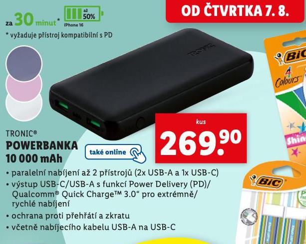 POWERBANKA 10000 mAh