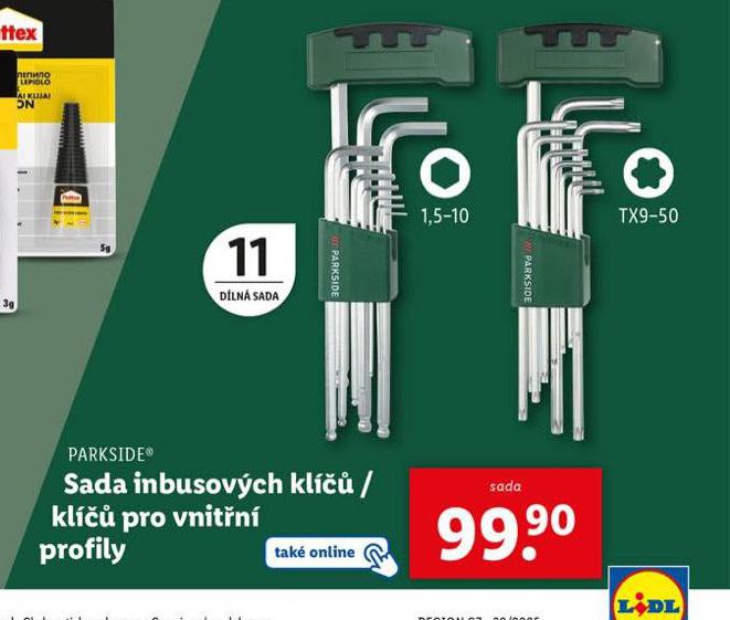 SADA IMBUSOVCH KL / KL PRO VNITN PROFILY