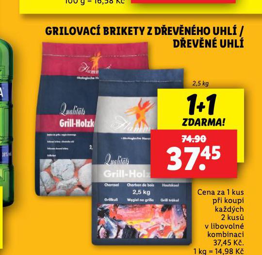 GRILOVAC BRIKETY Z DEVNHO UHL / DEVN UHL