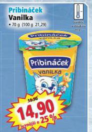 PRIBINEK VANILKA