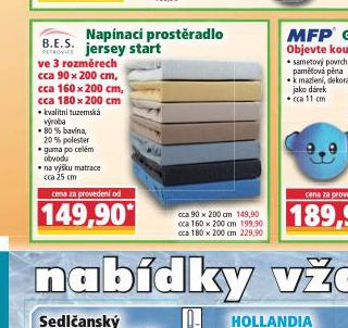 NAPNAC PROSTRADLO 90-100 x 200 CM