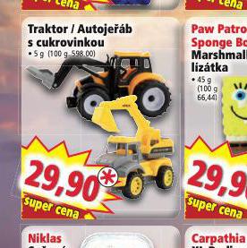 TRAKTOR / AUTOJEB S CUKROVINKOU