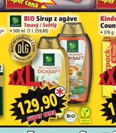 BIO SIRUP Z AGVE