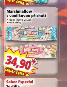 MARSHMALLOW S VANILKOVOU PCHUT