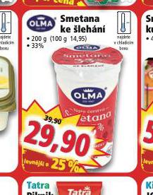 OLMA SMETANA KE LEHN 33%
