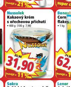NUSSOLEK KAKAOV KRM S OECHOVOU PCHUT