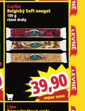 CARTLIER BELGICK SOFT NOUGAT