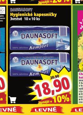 DAUNASOFT HYGIENICK KAPESNKY