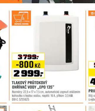 TLAKOV PRTOKOV OHVA VODY