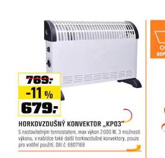 HORKOVZDUN KONVEKTOR