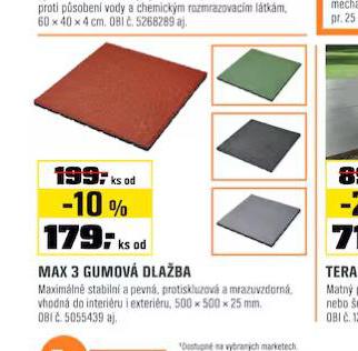 MAX 3 GUMOV DLABA
