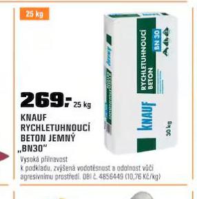 KNAUF RYCHLESCHNOUC BETON JEMN BN30