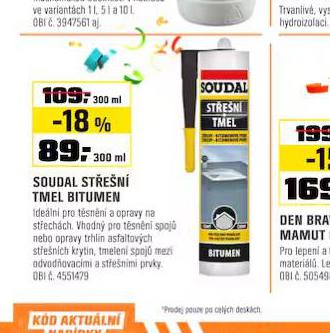 SOUDAL STEN TMEL BITUMEN