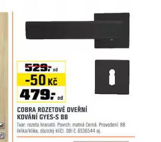 COBRA ROZETOV DVEN KOVN