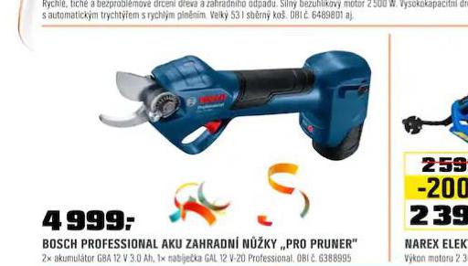 BOSCH PROFESSIONAL AKU ZAHRADN NَKY