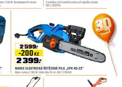 NAREX ELEKTRICK ETZOV PILA