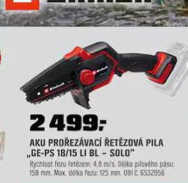EINHELL AKU PROEZVAC ETZOV PILA