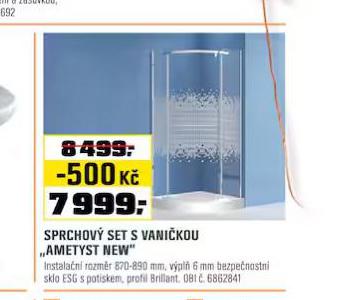 SPRCHOV SET S VANIKOU