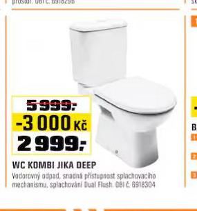 WC KOMBI JIKA DEEP