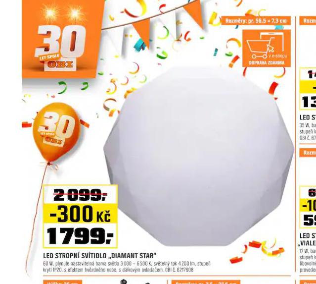 LED STROPN SVTIDLO