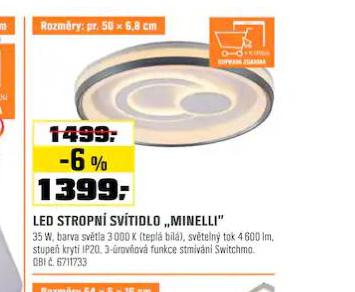 LED STROPN SVTIDLO