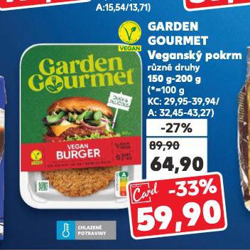 GARDEN GOURMET VEGANSK POKRM