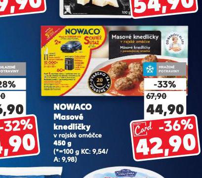 NOWACO MASOV KNEDLKY