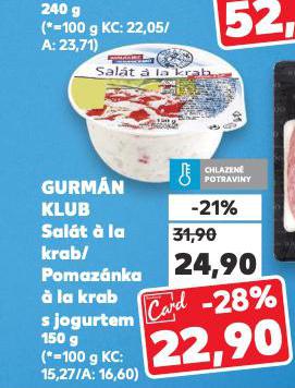 GURMN KLUB SALT  LA KRAB