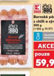 BERNSKÉ PÁRKY S CHILLI A SÝREM