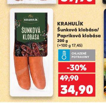 KRAHULK PAPRIKOV KLOBSA