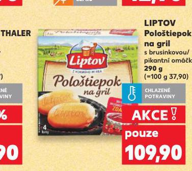 LIPTOV POLOTIEPOK NA GRIL