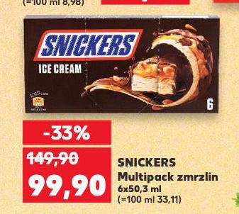SNICKERS ZMRZLINA