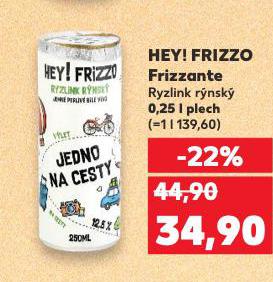 HEY! FRIZZO FRIZZANTE