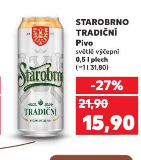 PIVO STAROBRNO