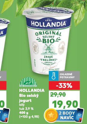 HOLLANDIA BIO SELSK JOGURT