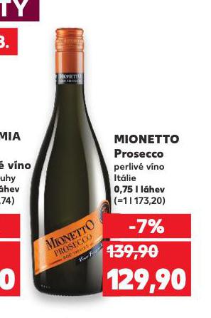 MIONETTO PROSECCO