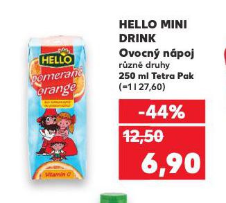 HELLO MINI DRINK